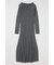 ASYMMETRY COLLAR KNIT ドレス