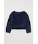 FAUX FUR KNIT CROP トップス