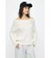 OVER RIB OFF SHOULDER トップス