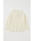 OVER RIB OFF SHOULDER トップス