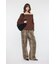 OVER RIB OFF SHOULDER トップス