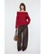 OVER RIB OFF SHOULDER トップス
