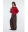 OVER RIB OFF SHOULDER トップス