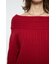 OVER RIB OFF SHOULDER トップス