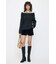 OVER RIB OFF SHOULDER トップス