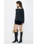 OVER RIB OFF SHOULDER トップス