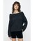 OVER RIB OFF SHOULDER トップス