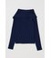 BIG COLLAR ZIP UP ニットトップス