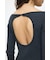 BACK OPEN LONG ドレス