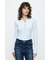 WITH COLLAR KNIT ボディースーツ