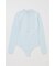 WITH COLLAR KNIT ボディースーツ