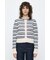 SHADOW STRIPE KNIT カーディガン