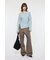 ASYMMETRY RIB ニット