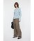 ASYMMETRY RIB ニット
