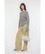 ASYMMETRY RIB ニット