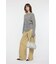 ASYMMETRY RIB ニット