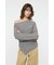 ASYMMETRY RIB ニット