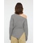 ASYMMETRY RIB ニット