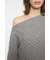 ASYMMETRY RIB ニット
