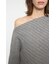 ASYMMETRY RIB ニット