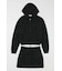 ZIP UP PARKA & PLEATED ミニスカート