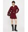 ZIP UP PARKA & PLEATED ミニスカート