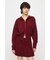 ZIP UP PARKA & PLEATED ミニスカート