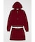 ZIP UP PARKA & PLEATED ミニスカート