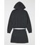 ZIP UP PARKA & PLEATED ミニスカート