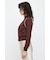 MIX PATTERN KNIT TRACK トップス