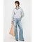 SWEAT LIKE HALF ZIP ニットトップス