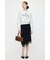 LACE TRIM VELVET スカート