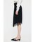 LACE TRIM VELVET スカート