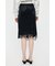 LACE TRIM VELVET スカート