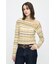 RANDOM STRIPE OFF SHOULDER トップス