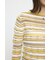 RANDOM STRIPE OFF SHOULDER トップス