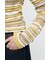 RANDOM STRIPE OFF SHOULDER トップス