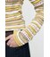 RANDOM STRIPE OFF SHOULDER トップス
