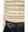 RANDOM STRIPE OFF SHOULDER トップス