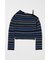 RANDOM STRIPE OFF SHOULDER トップス