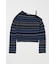 RANDOM STRIPE OFF SHOULDER トップス