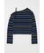 RANDOM STRIPE OFF SHOULDER トップス
