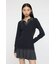 LAYERED KNIT ミニドレス