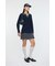 LAYERED KNIT ミニドレス