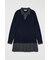 LAYERED KNIT ミニドレス