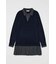 LAYERED KNIT ミニドレス