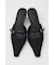 STRAP POINTED ミュール