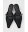 STRAP POINTED ミュール
