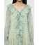 RUFFLE CHIFFON MAXI ドレス