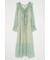 RUFFLE CHIFFON MAXI ドレス